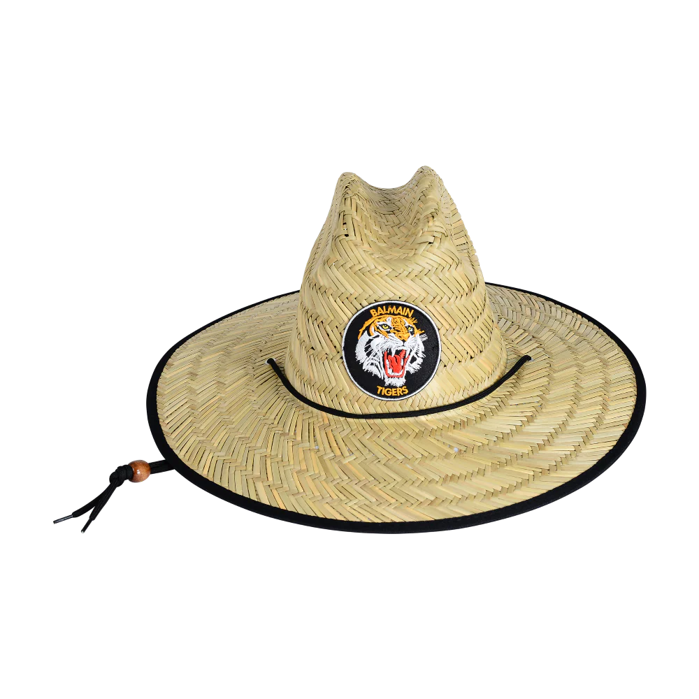 Balmain Tigers Adult Retro Straw Hat