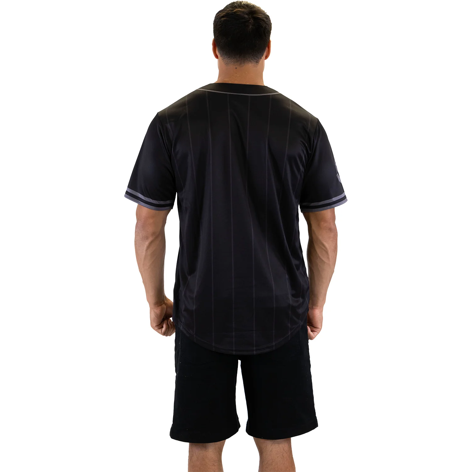 Gold Coast Titans Adult Blackout Baseball Shirt - Image 4