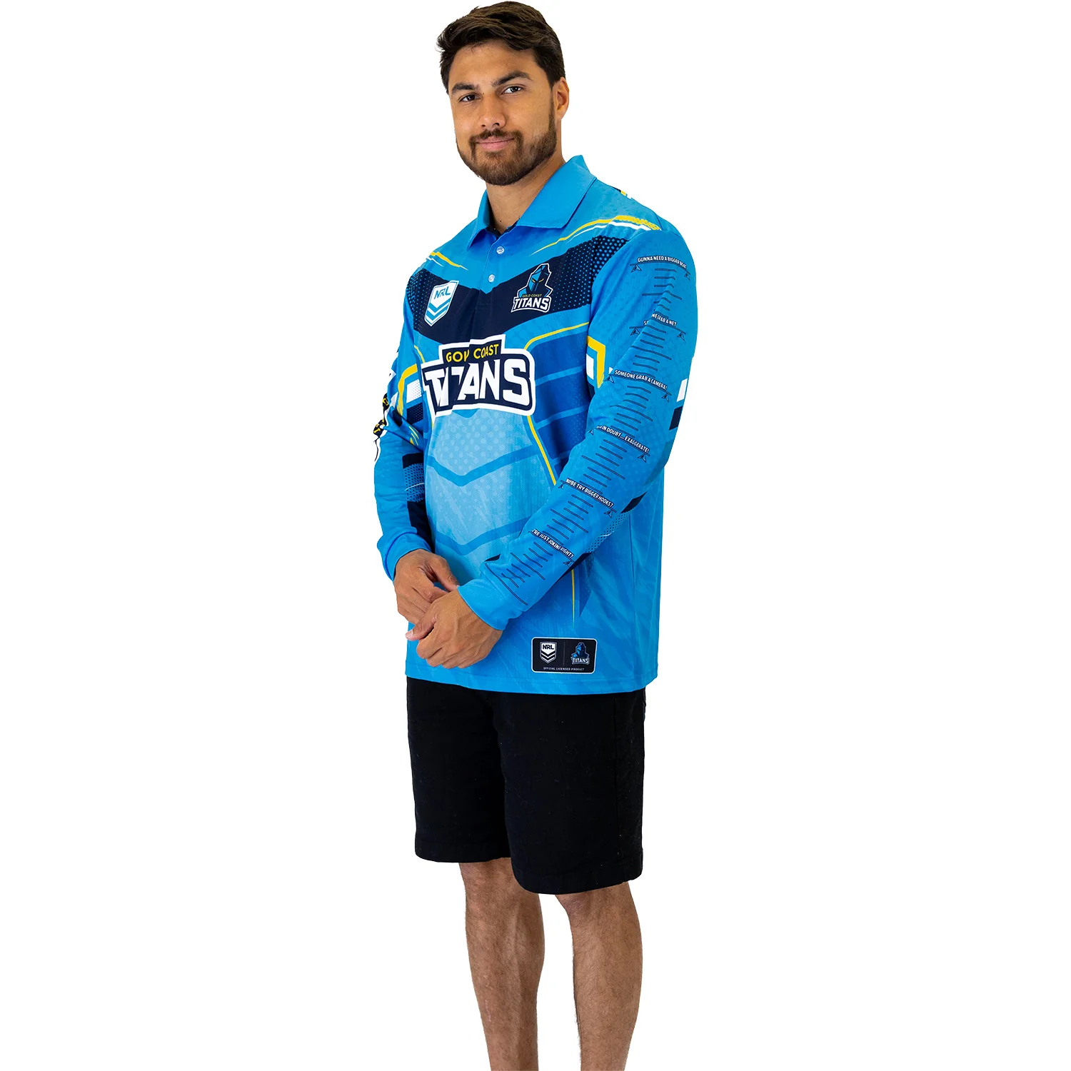 Titans Cyber Fishing Shirt Mens - Image 2