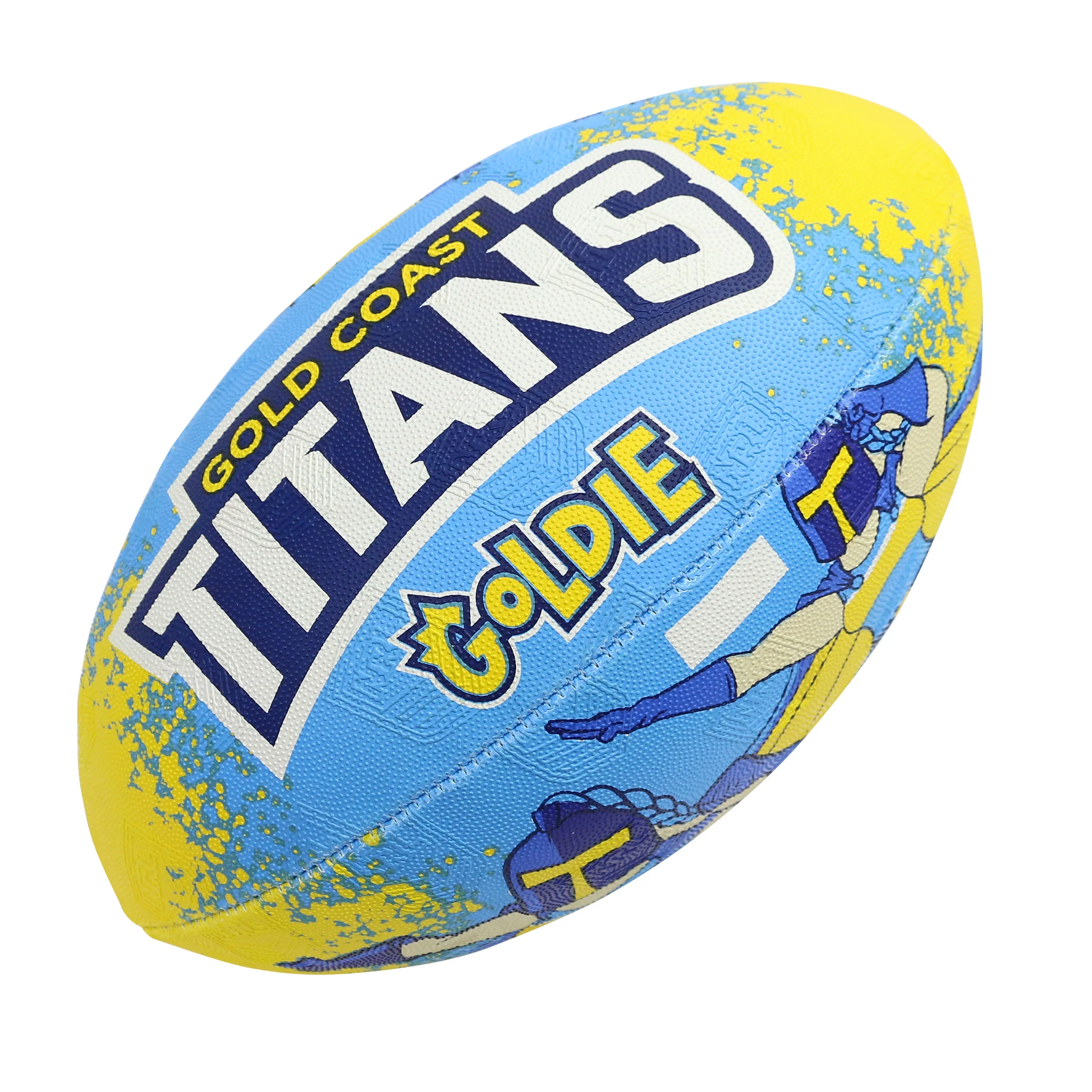 Gold Coast Titans Mascot Supporter Ball Size 3 - Image 2