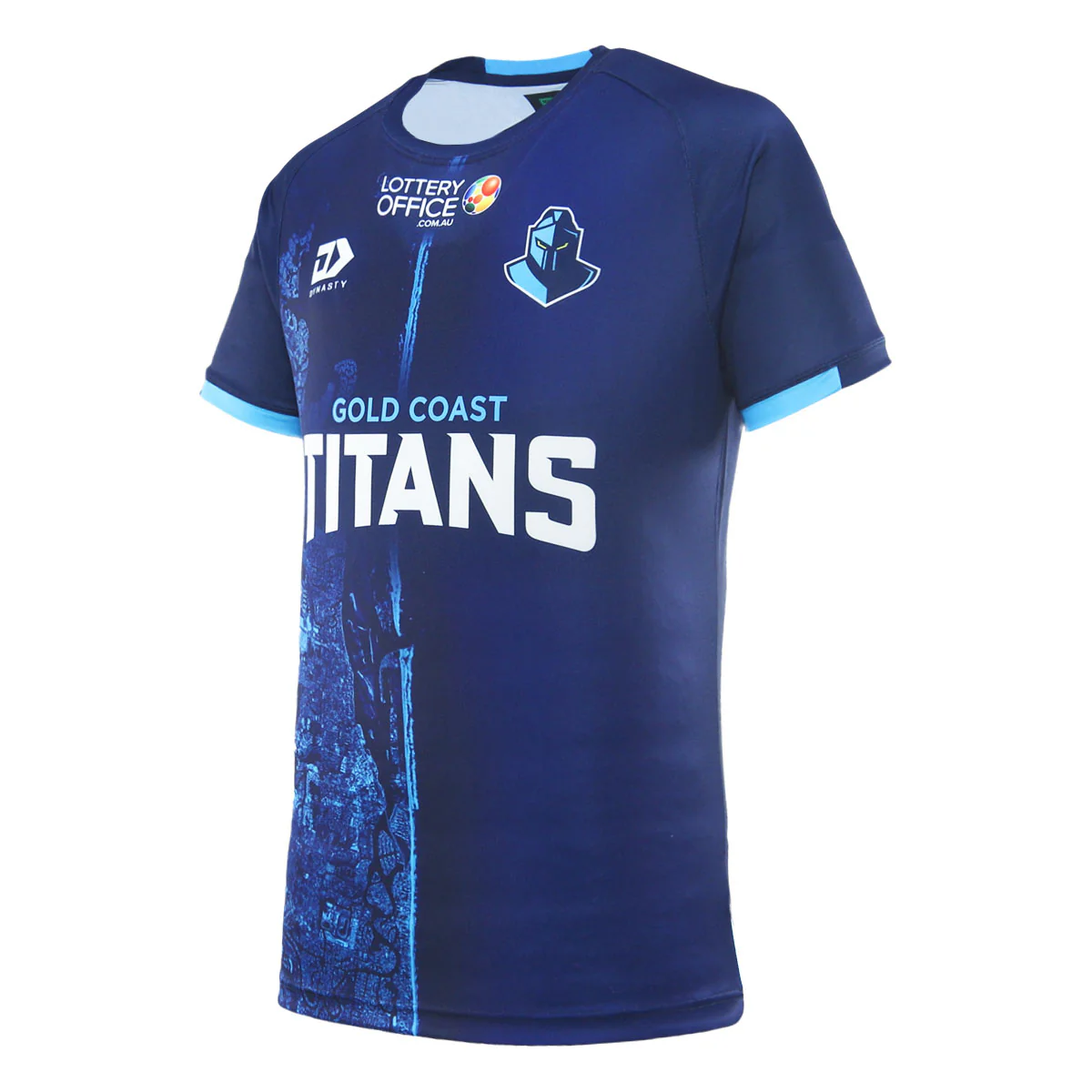 Gold Coast Titans 2025 Mens Warm Up T-Shirt - Image 2