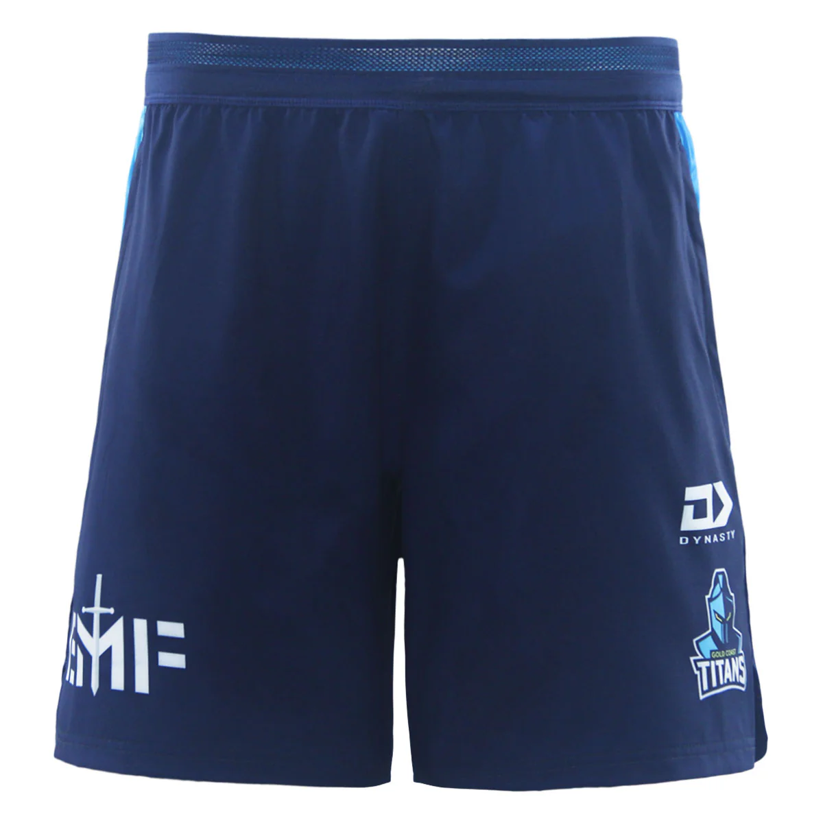 Gold Coast Titans Mens 2026 Gym Shorts Navy - Image 2