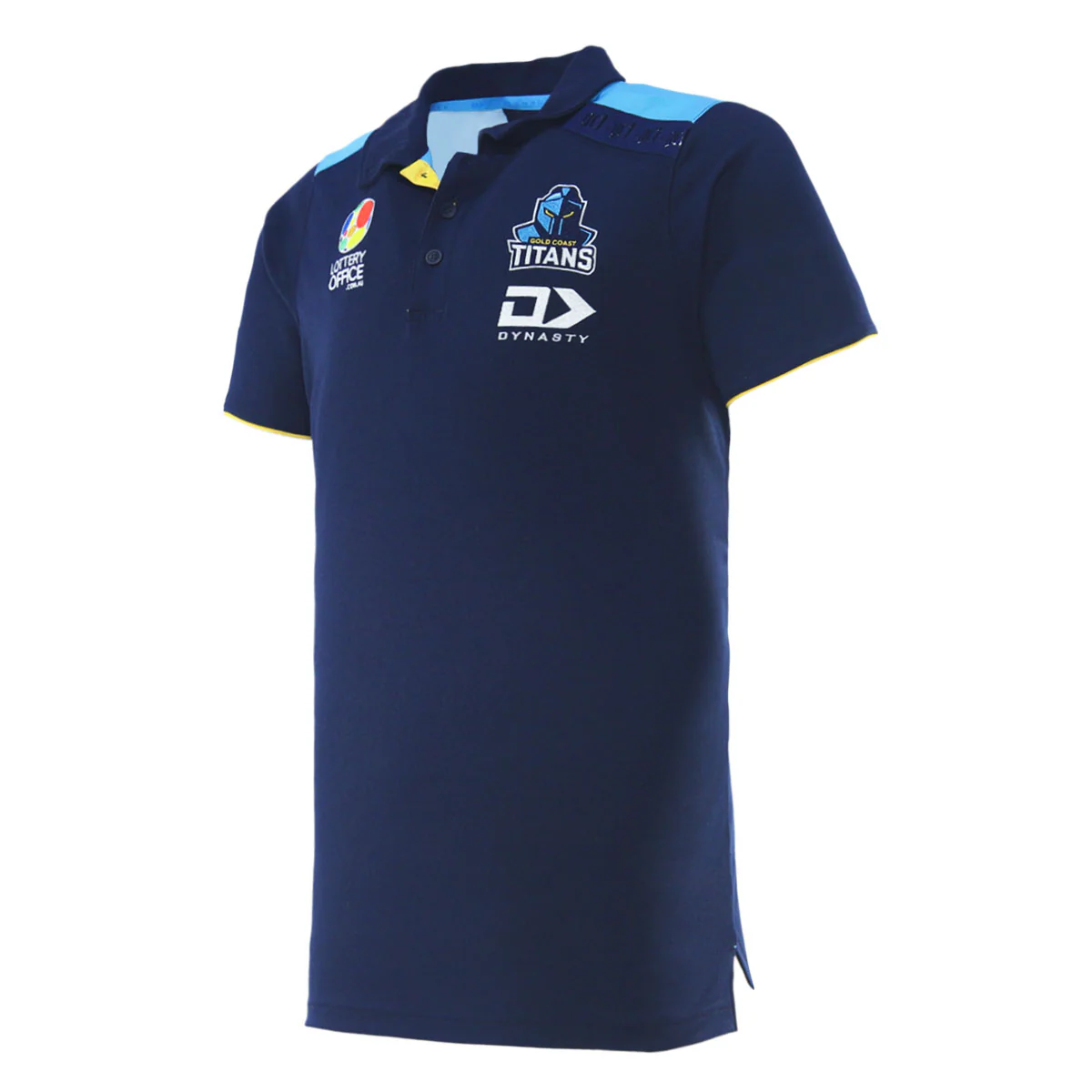 Gold Coast Titans Mens 2026 Media Polo Navy - Image 2