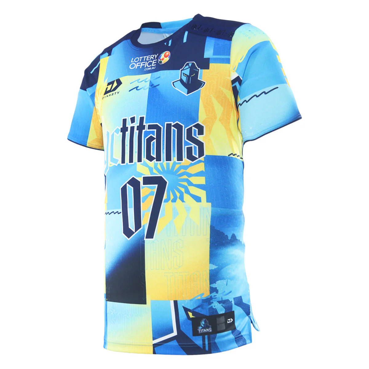 Gold Coast Titans Mens 2026 Warm Up Tee - Image 2
