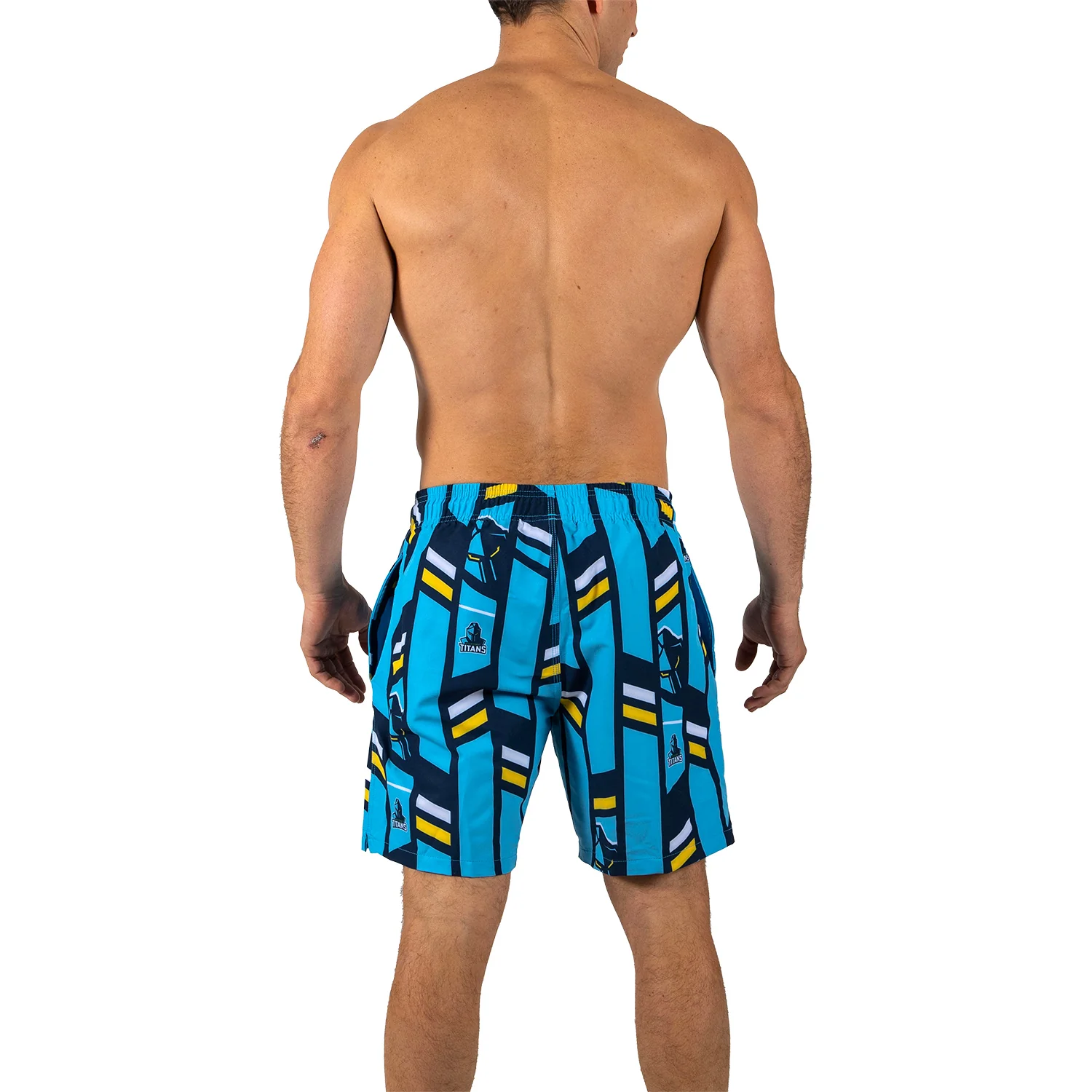 Gold Coast Titans Mens Riviera Volley Swim Shorts - Image 3
