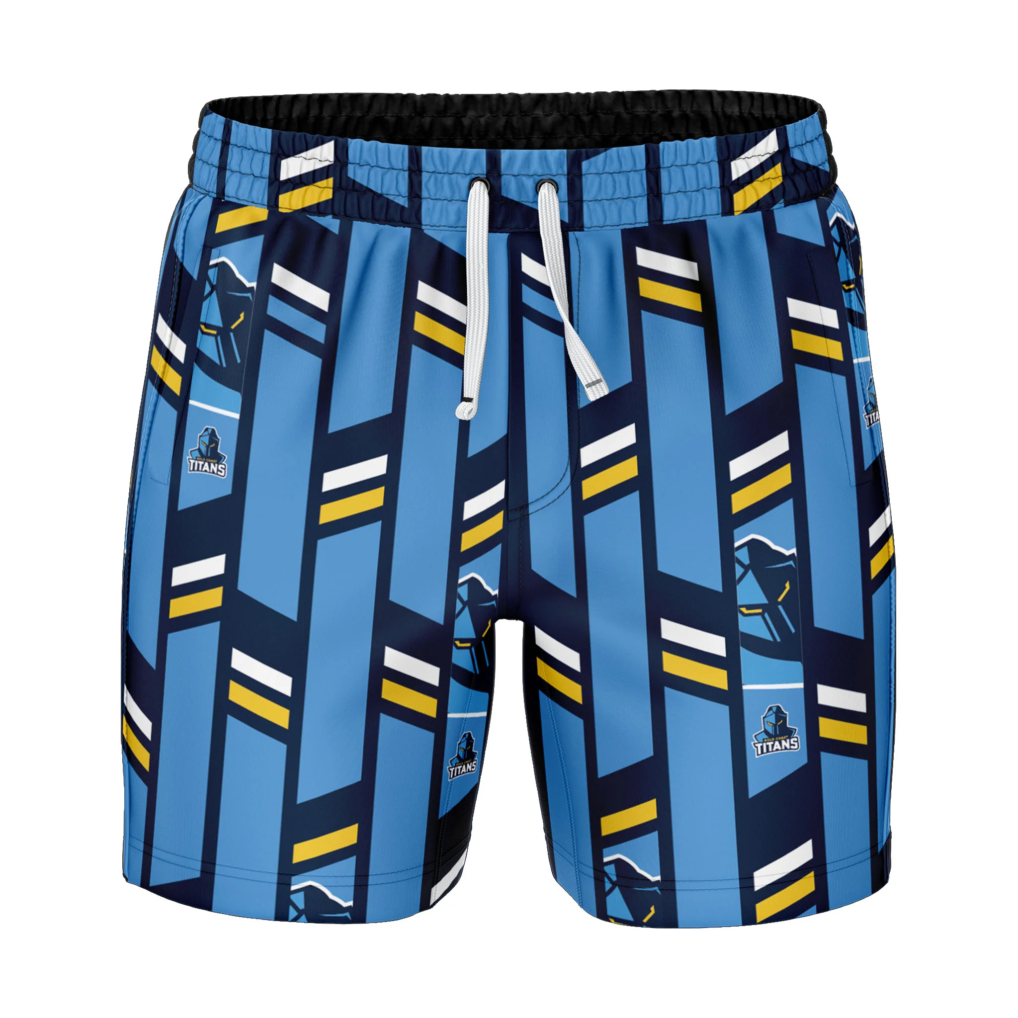 Gold Coast Titans Mens Riviera Volley Swim Shorts - Image 4