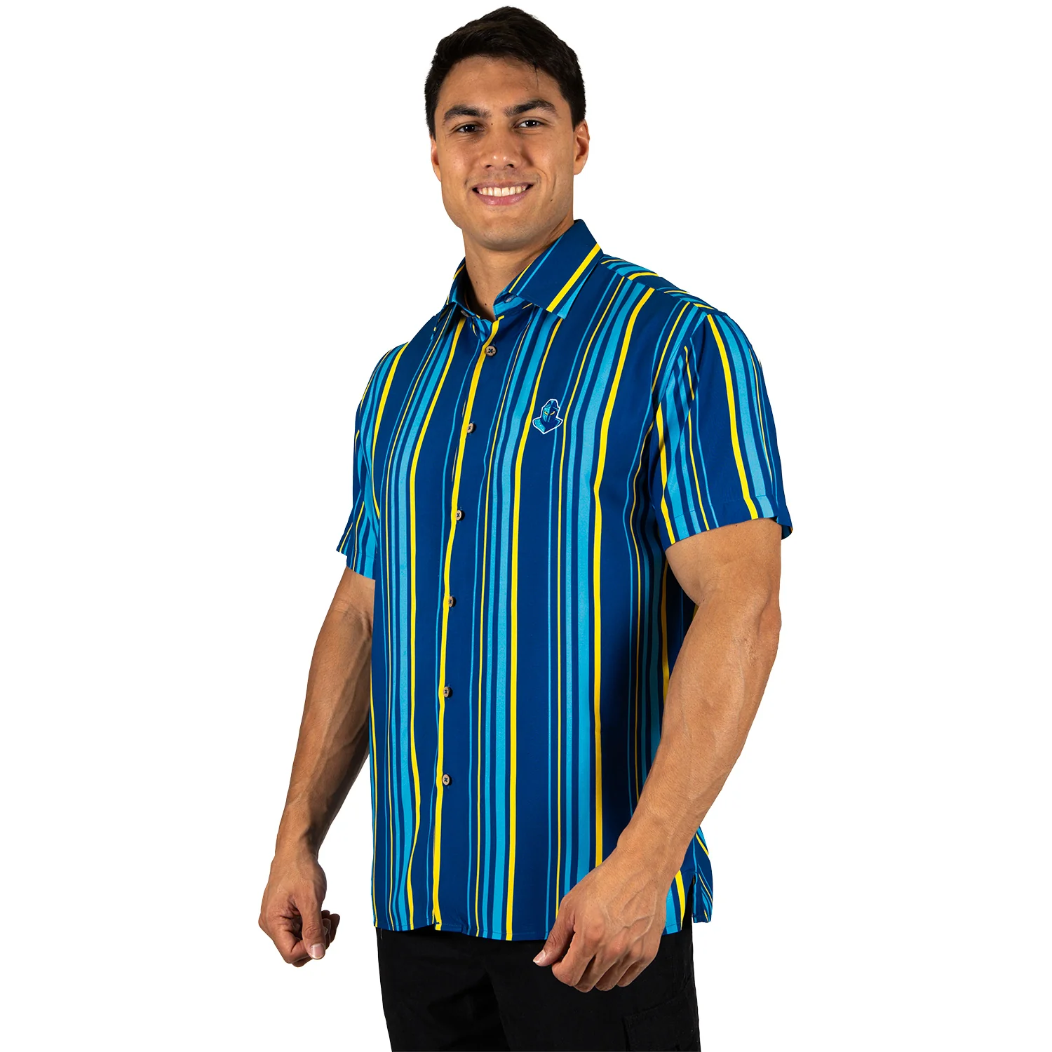 Gold Coast Titans Mens Sorrento Party Shirt - Image 3