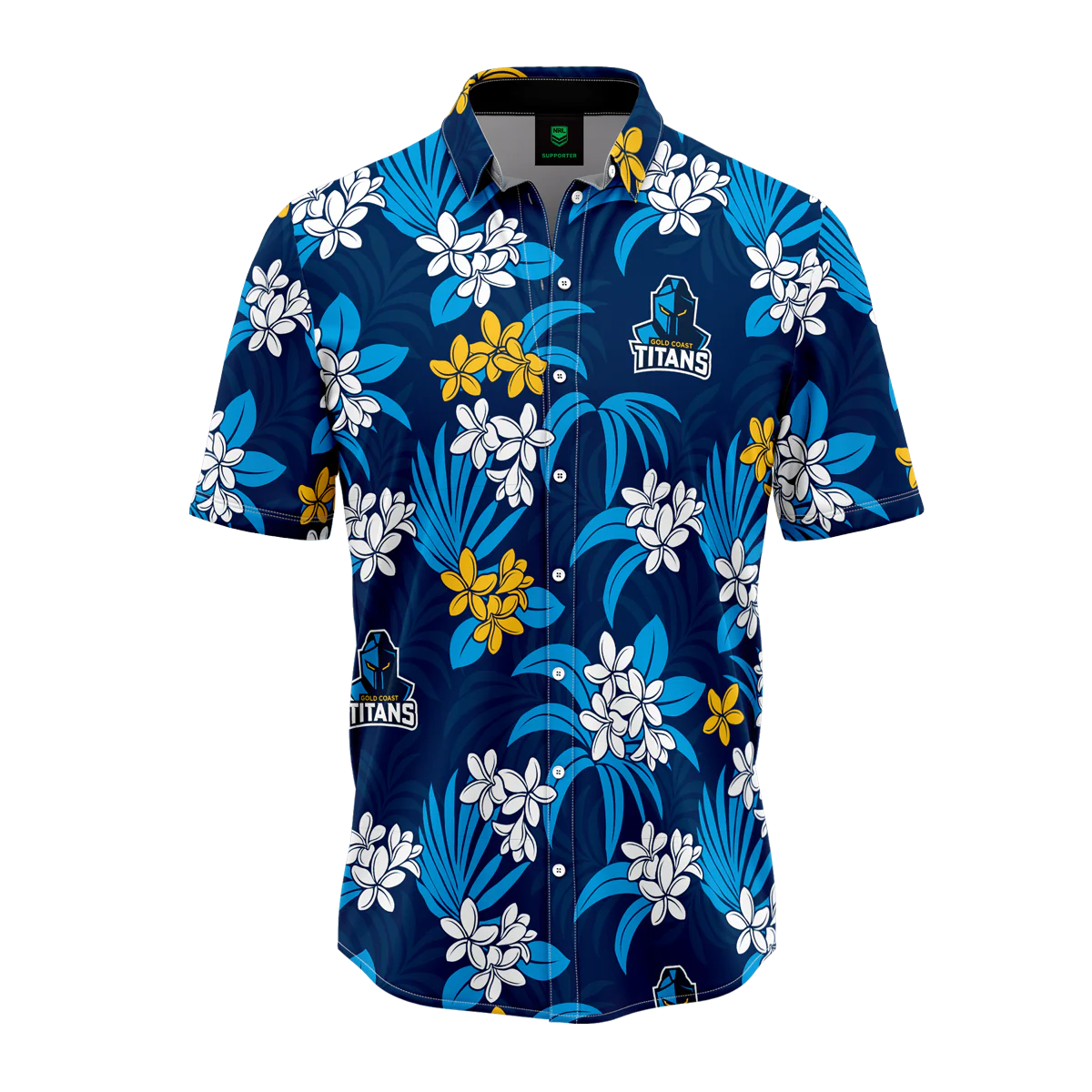 Titans Reef Hawaiian Shirt Mens - Image 3