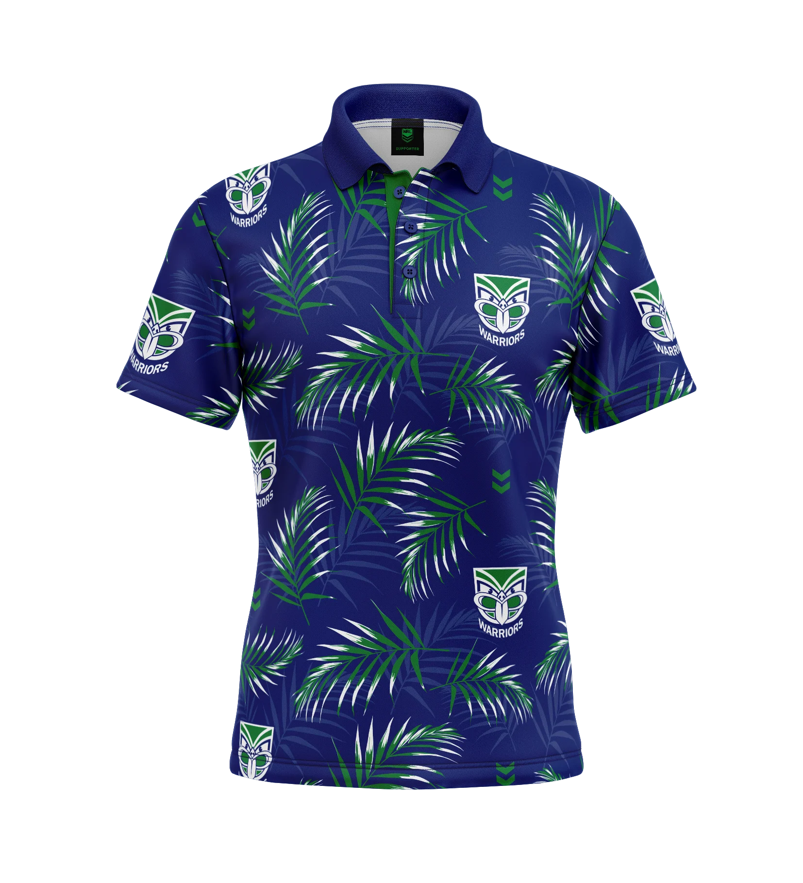 New Zealand Warriors Adult Palm Beach Golf Polo Shirt