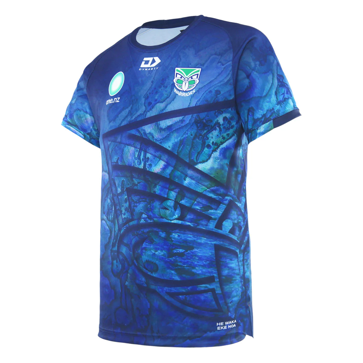 New Zealand Warriors 2025 Mens Warm Up T-Shirt - Image 2