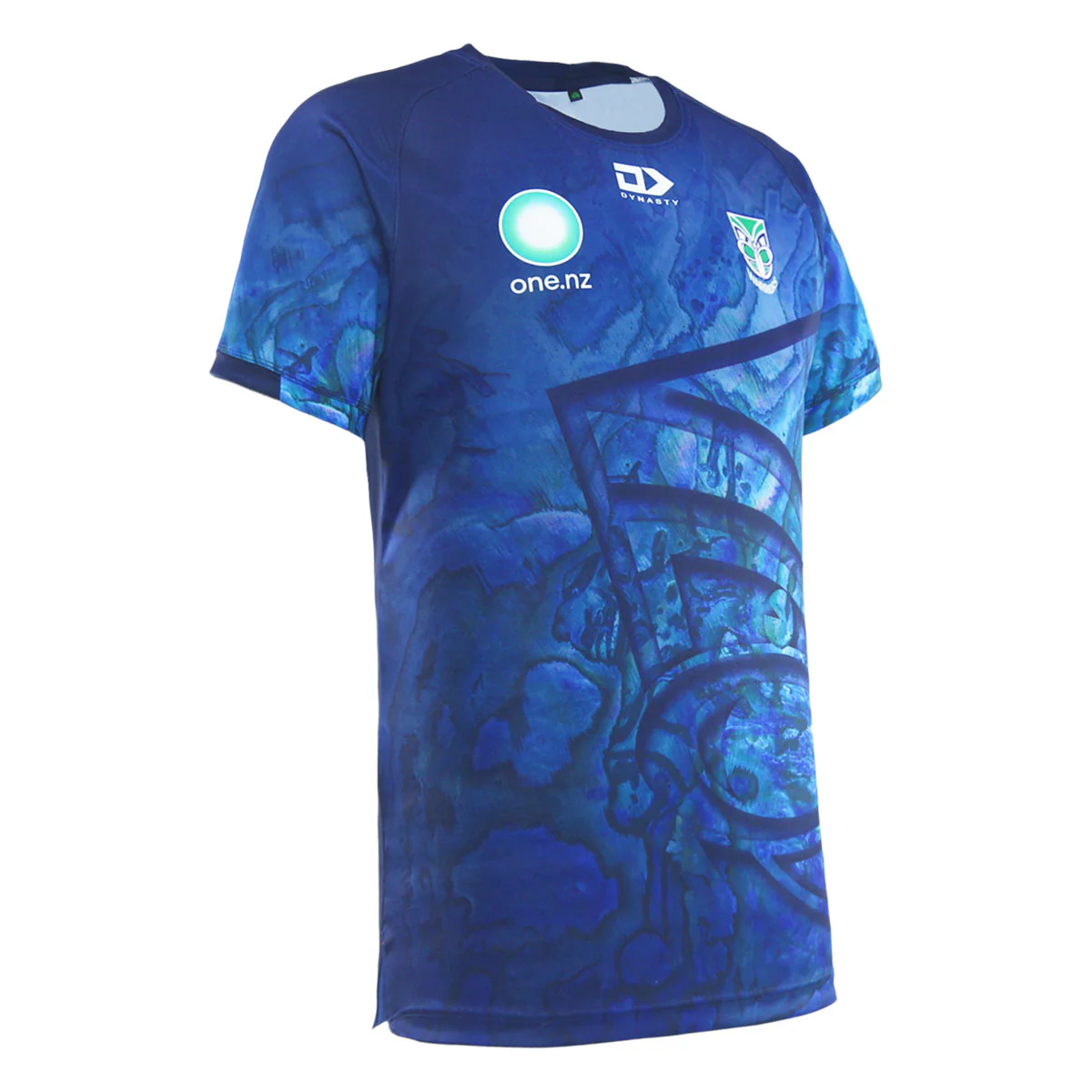 New Zealand Warriors 2025 Mens Warm Up T-Shirt - Image 3