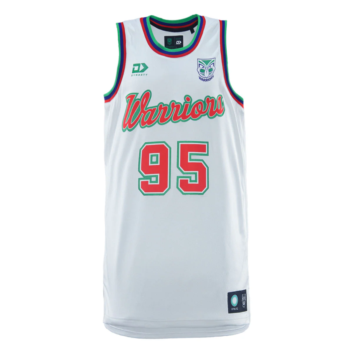 New Zealand Warriors Mens 2026 Basketball Singlet