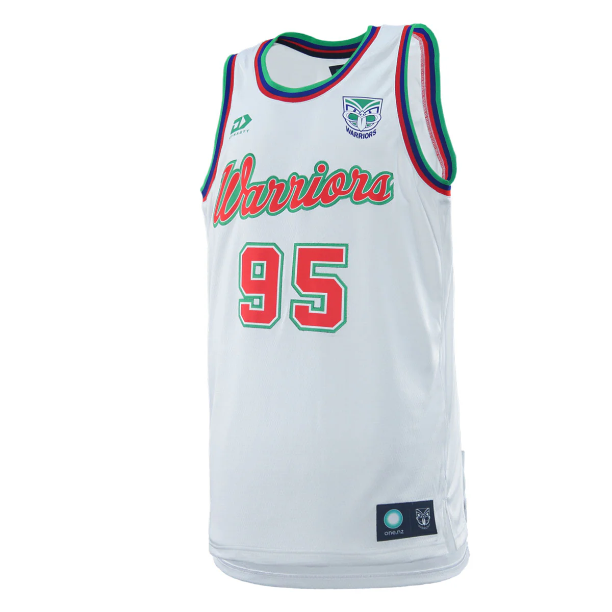 New Zealand Warriors Mens 2026 Basketball Singlet - Image 2