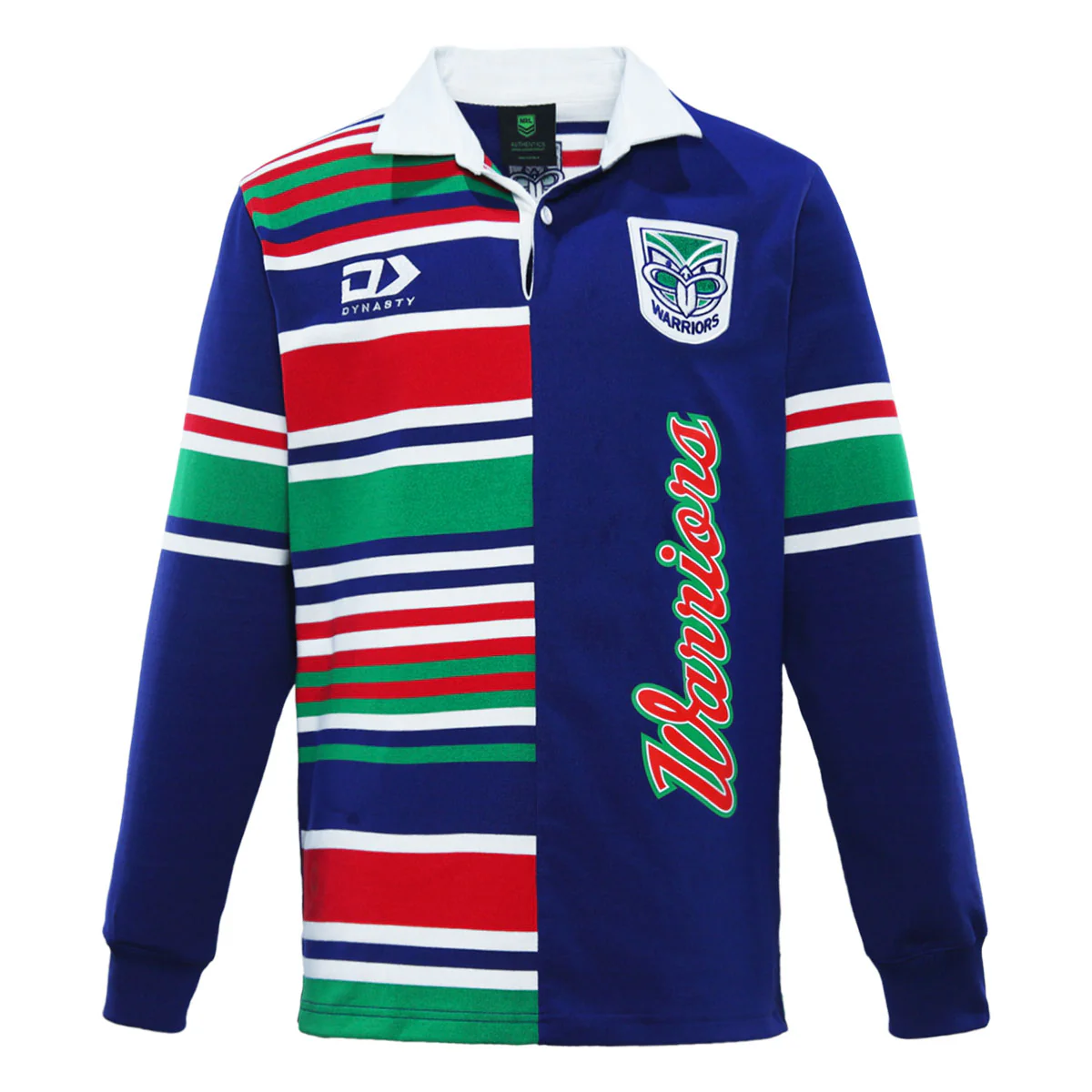 New Zealand Warriors Mens 2026 Traditional Polo Ls