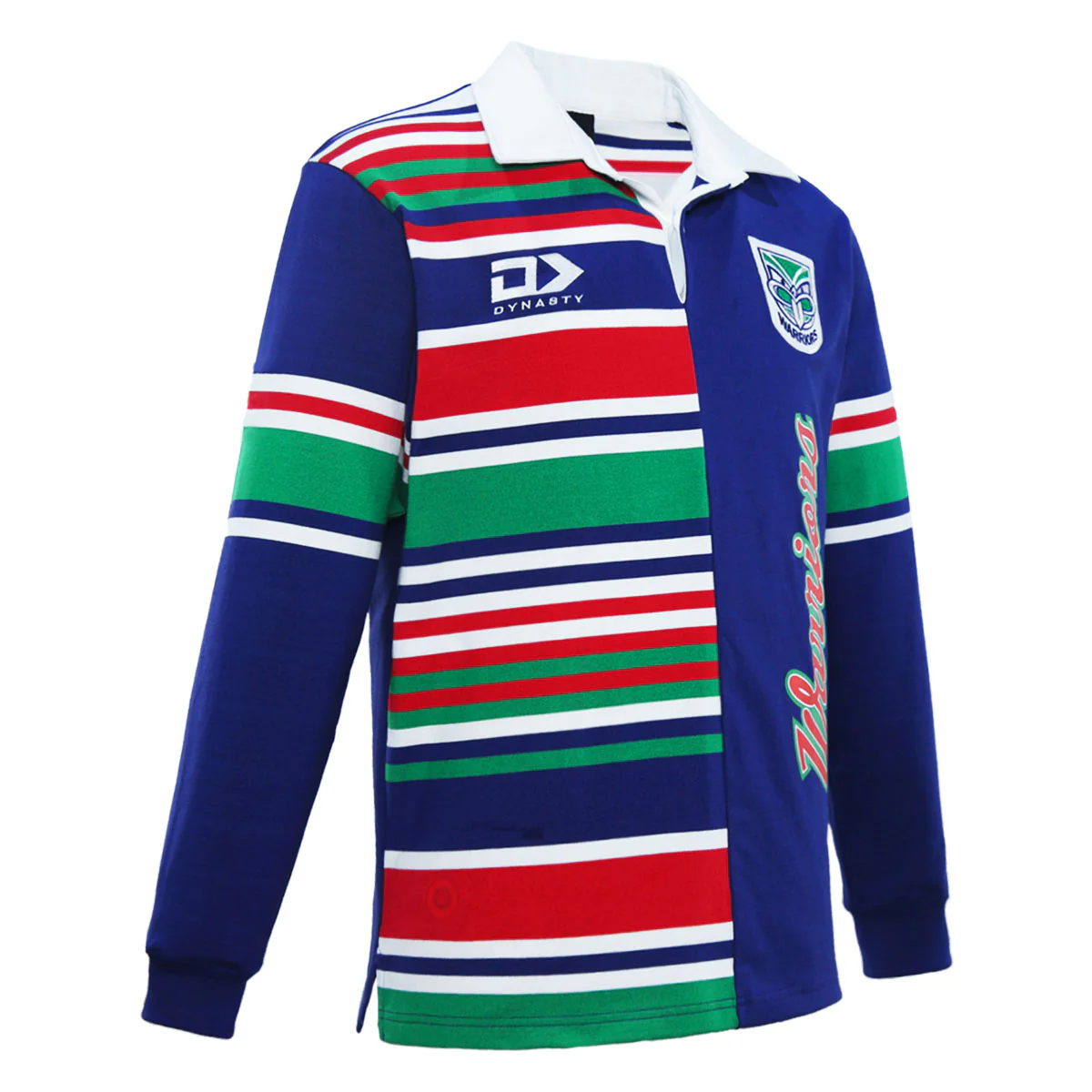 New Zealand Warriors Mens 2026 Traditional Polo Ls - Image 3