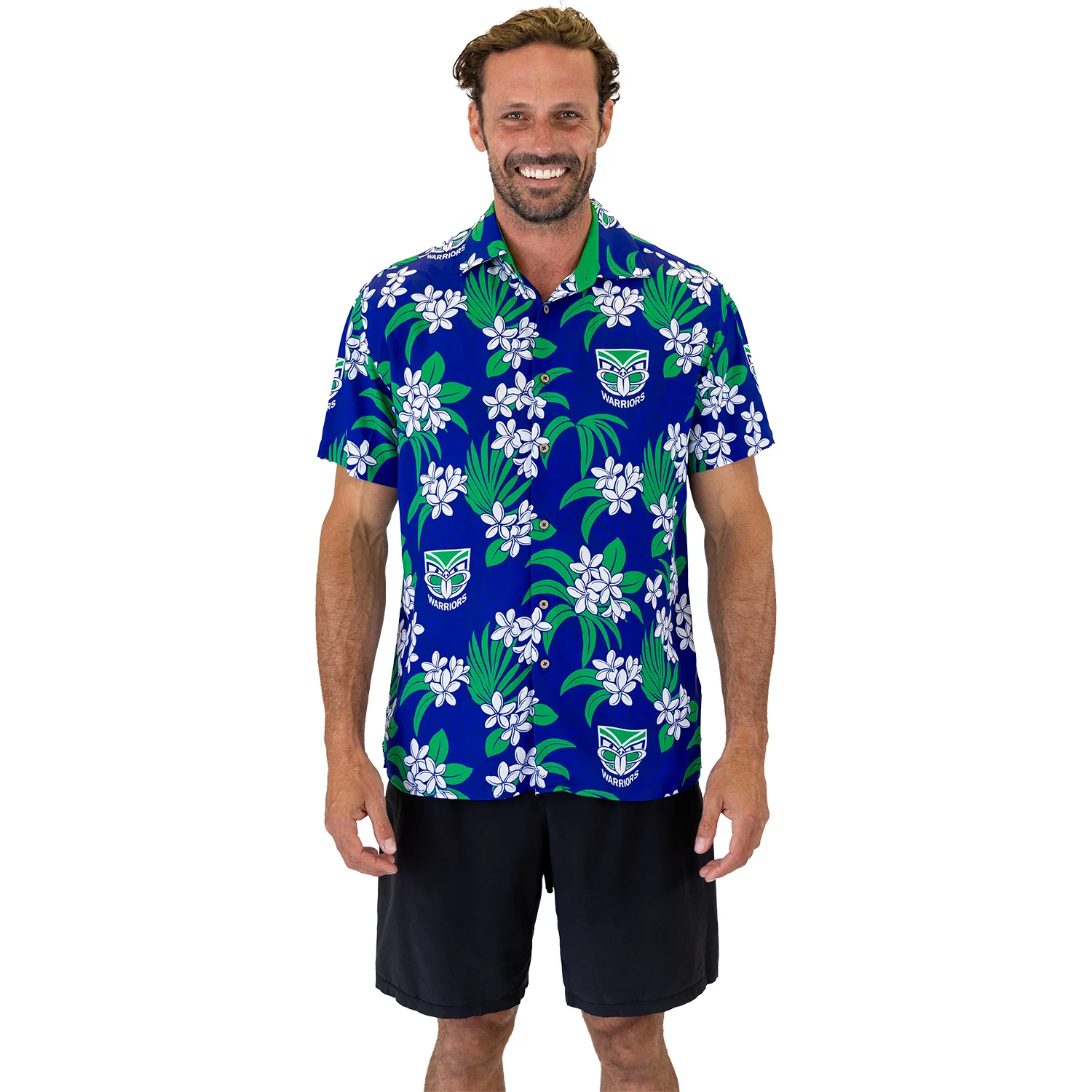 Warriors Reef Hawaiian Shirt Mens