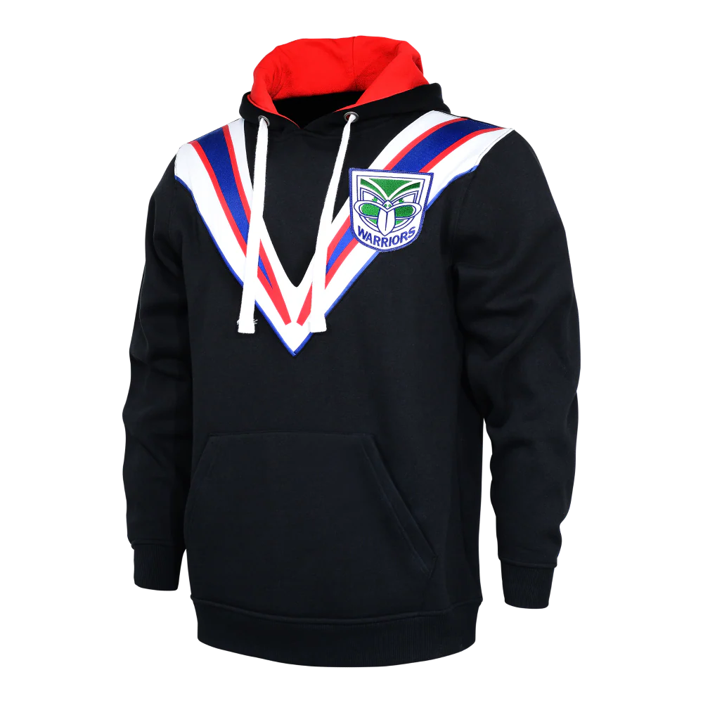 New Zealand Warriors Adults Retro Hoodie