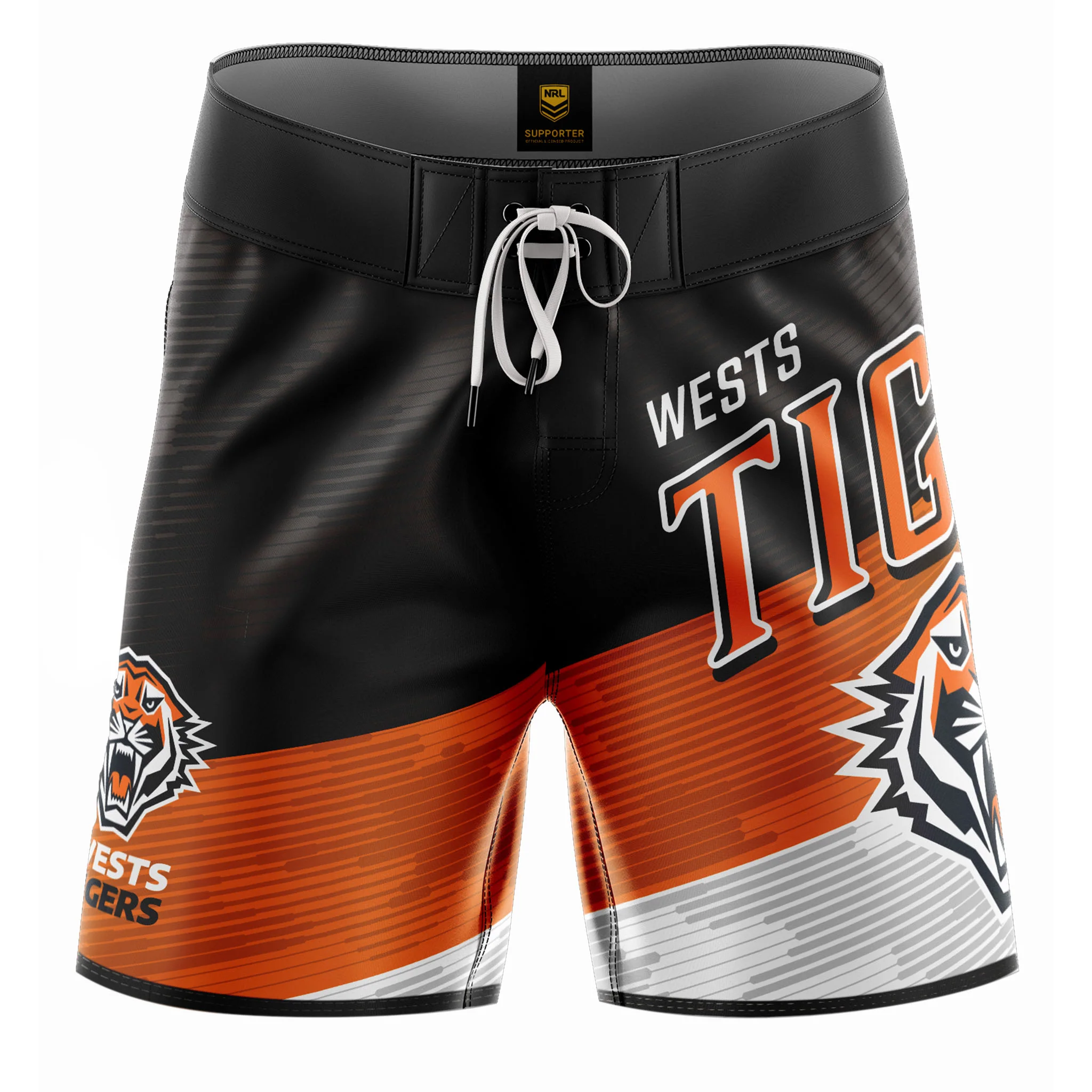 Wests Tigers Youth Barrel Board Shorts