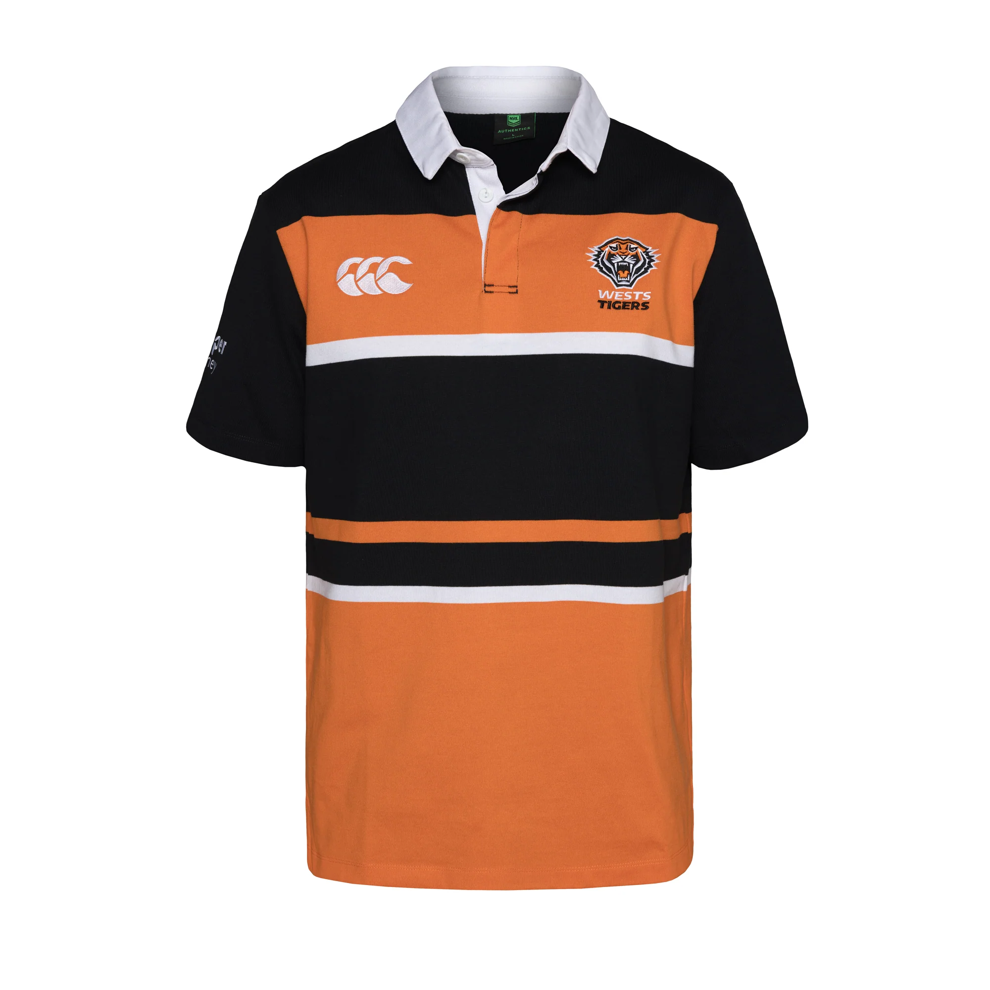 Wests Tigers Mens 2026 Retro Polo