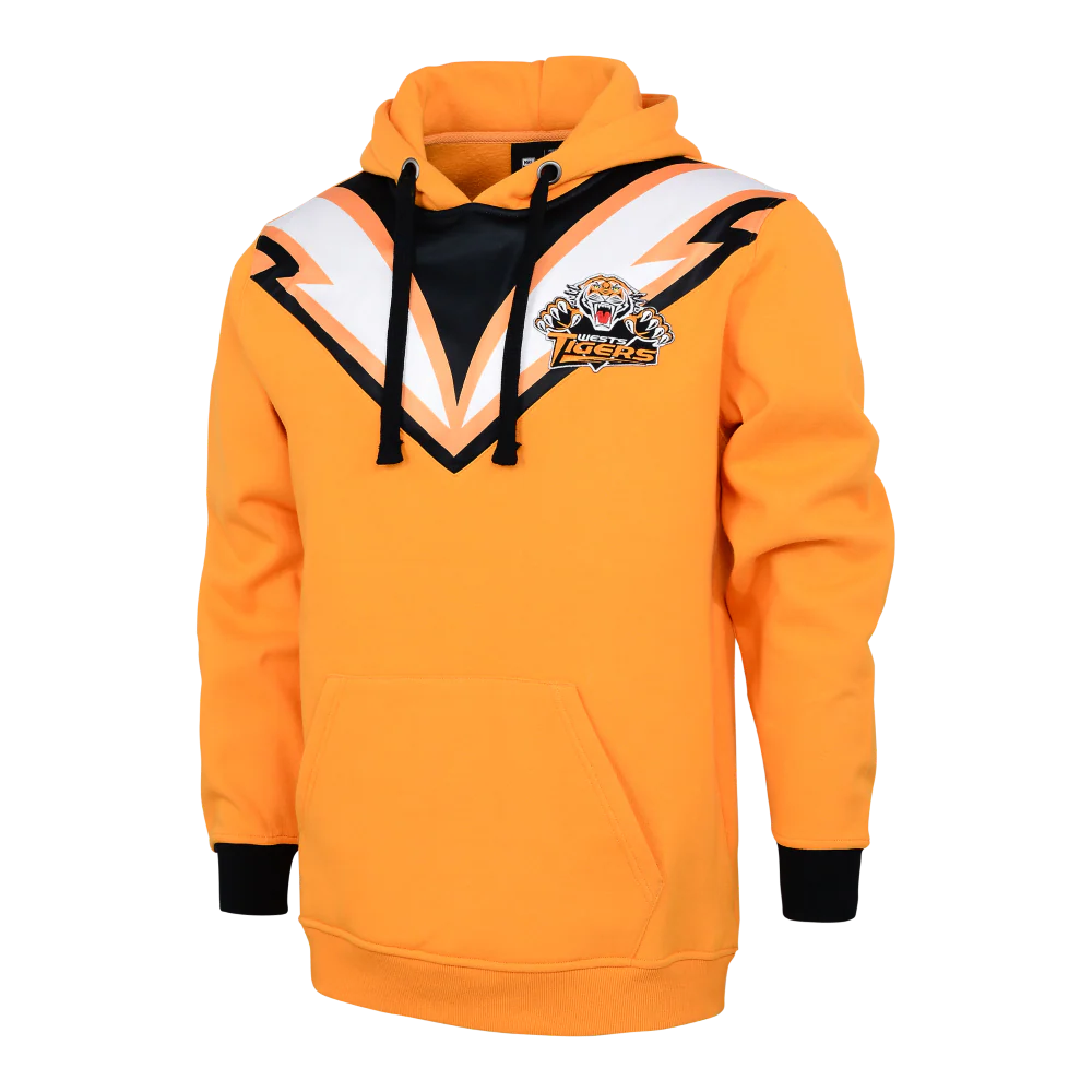Wests Tigers Adults Retro Hoodie