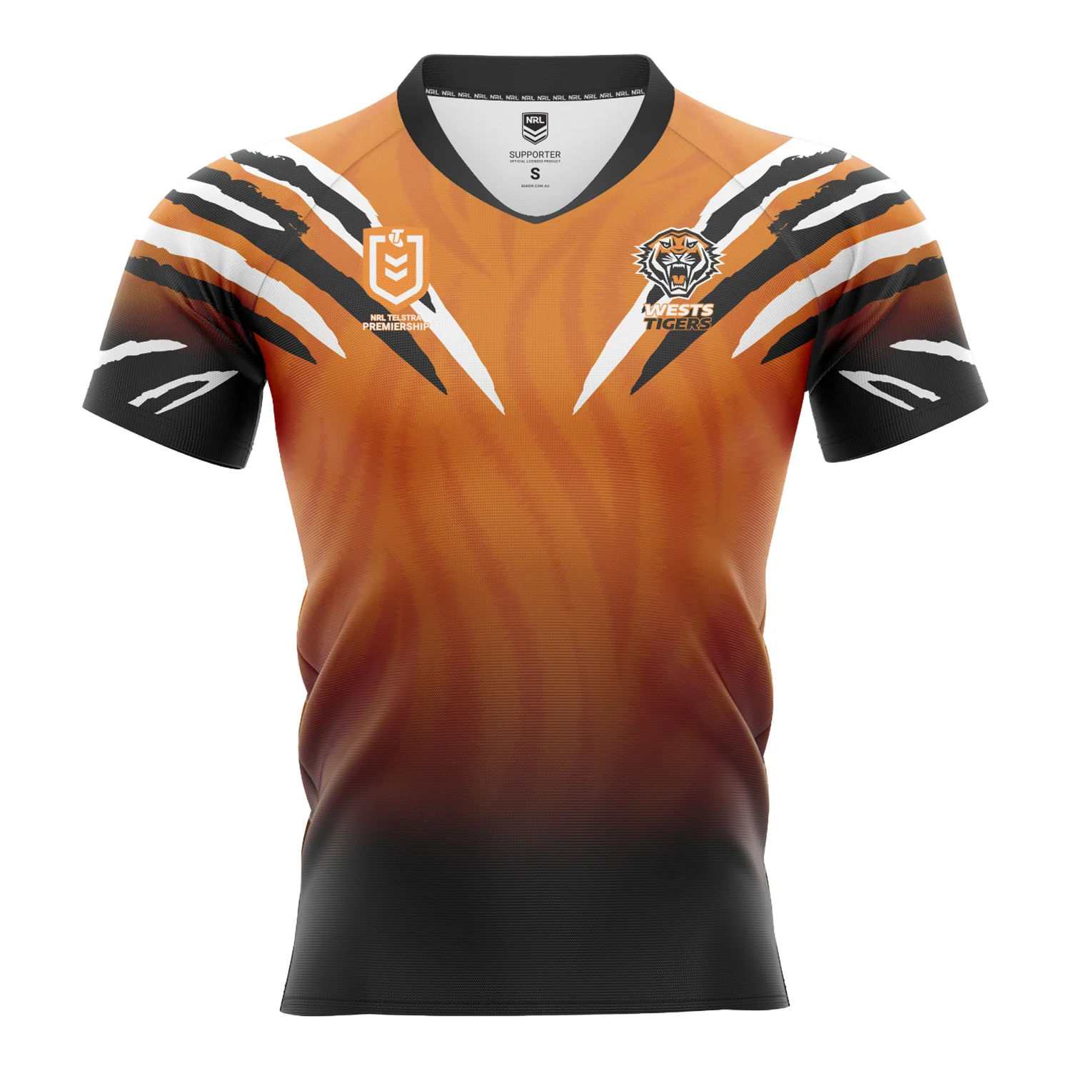 Wests Tigers Youth Supporter Home Jersey